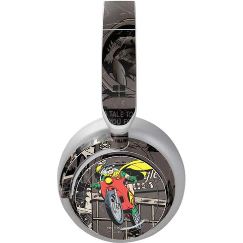 DC Comics Robin Vintage Action pose pattern Surface Headphones Skin
